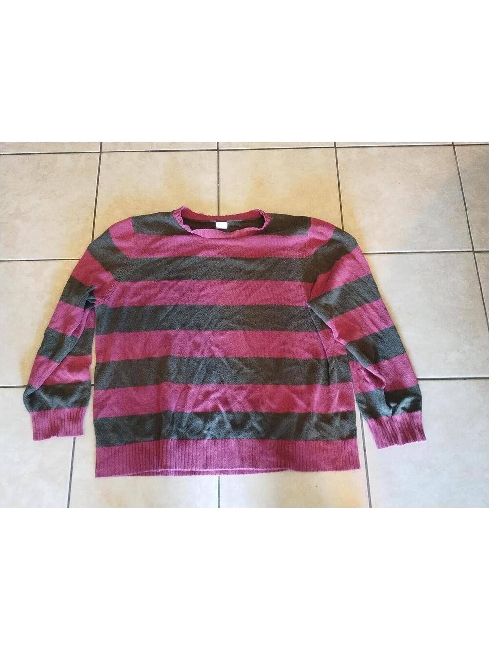 Official Men's Nightmare Elm Street Sweater Freddy Krueger Halloween Cosplay 2XL